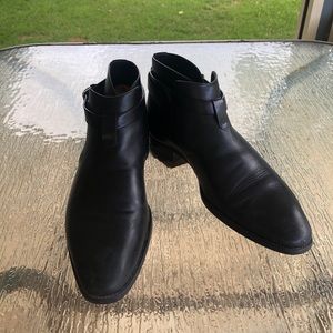 Saint Laurent Paris Cropped Jodhpur Boots